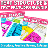 Text Features and Text Structure Posters BUNDLE CCSS Nonfi