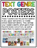 Text Genre Posters - Newly UPDATED!