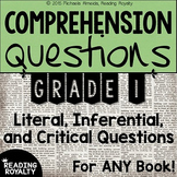 Literal and Inferential Comprehension Questions for ANY bo