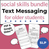 Social Skills Text Messages Bundle