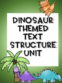 Print and Go Text Structure Dinosaur Unit