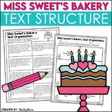 Text Structure Cut and Paste Activity