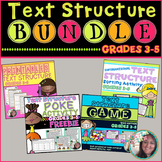 Text Structure BUNDLE: Printables, POKE Activity, Sorting 