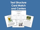 Text Structure Card Match and Centers