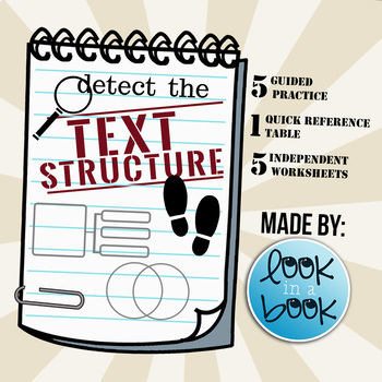 Preview of Graphic Organizers and Passages for Text Structures