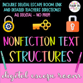 Text Structure Digital Escape Room
