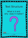 Text Structure Explained - Interactive Powerpoint Lesson
