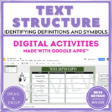 Text Structure - Google Classroom Activity - Distance Learning