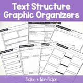 Text Structure Graphic Organizers