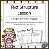 Text Structure Lesson