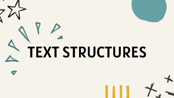 Preview of Text Structure Lesson & Questions NO PREP!