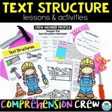 Text Structure Lesson and Activities Nonfiction Reading Co