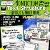 Text Structure Nonfiction Passages Activities RI3.8 4.5 Ea