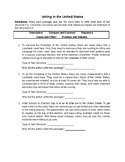 Text Structure Passage Test / Worksheets