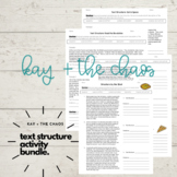 Text Structure Passages Activity Bundle