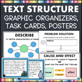 Text Structure Practice Passages Worksheet Task Cards Anch