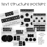 Text Structure Posters, Shiplap/Farmhouse Design