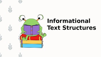 Preview of Text Structure PowerPoint
