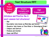 Text Structure in Action PowerPoint:  Super Charged!