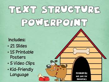 Preview of Text Structure Powerpoint