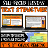 Text Structure Practice: Self-Paced Reading Lessons