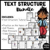 Text Structure Practice for Upper Elementary or Middle Sch