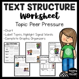 Text Structure Practice for Upper Elementary and Middle Sc