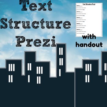 Preview of Text Structure Prezi 2