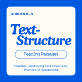 Text Structure Reading Passages - Independent Practice