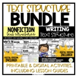 Text Structure Reading & Writing Bundle | Distance Learnin