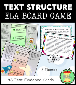 Preview of Text Structure Review Game