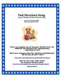 Text Structure Song and Matching Game