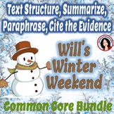 Text Structure Summarize Paraphrase Cite the Evidence Acti