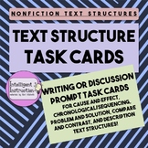 Nonfiction Text Structures: Writing / Discussion Prompt Ta