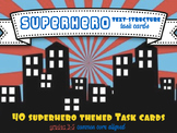 Text-Structure Task Force Cards (Superhero Literacy Center)