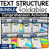 Text Structure Passages Worksheet Anchor Chart Practice 3r