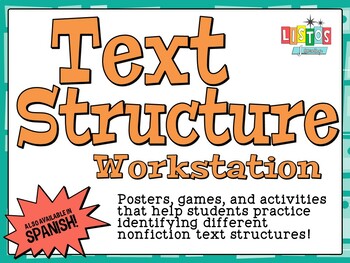 Preview of TEXT STRUCTURE Workstation
