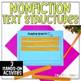 Text Structures Hands-On Activities for Centers