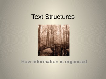 Preview of Text Structures II