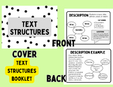 Text Structure Notes Mini Booklet