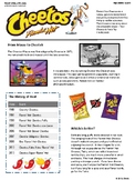 Text Structures Newsletter:  Flamin' Hot Cheetos Edition
