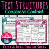 Text Structures/Signal Words - Compare vs Contrast *DIGITA
