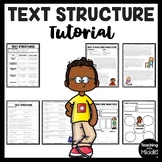 Text Structure Tutorial for Upper Elementary or Middle Sch