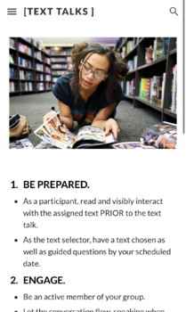 Preview of Text Talks: A Fresh Take on Book Clubs