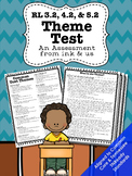 Theme Test Theme Questions Text Evidence Common Core RL3.2