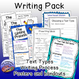 Text Types and Writing Process Pack