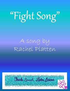 Preview of "Fight Song" A Socratic Seminar Unit of Study