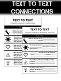 Text to Text Connections: Questions and Sentence Starters