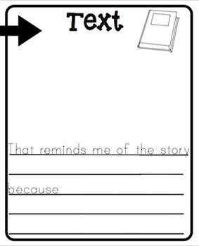 Text to Text Connections Sheet by Mrs Romano | Teachers Pay Teachers