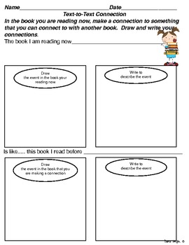Preview of Text to Text Connections - Tiered Graphic Organizers